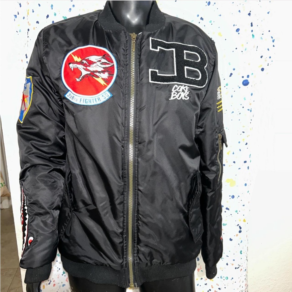 Cokeboys flight jacket merch